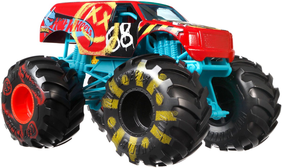 Derby de démonstration du camion Hot Wheels à l'échelle 1:24