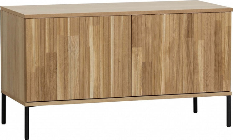 Woood nouveau meuble TV gravure - chêne - naturel - 56x100x44