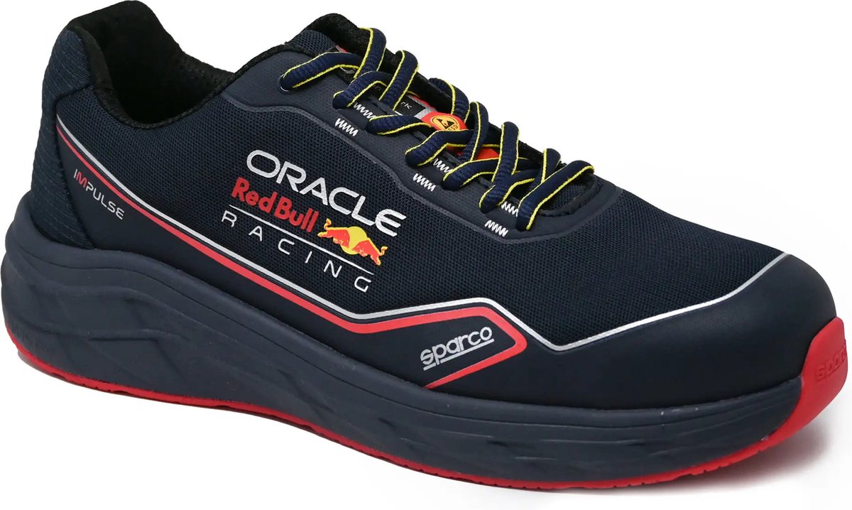 Chaussure de sécurité Sparco Milton ESD Red Bull S1PS taille 44