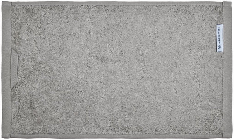 Bedinghouse care coton bambou - serviette invité - 30 x 50 cm - anthracite