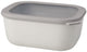 Mepal - boîte de conservation alimentaire multi bols cirqula - 3000 ml - rectangulaire - blanc nordique