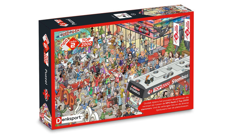 Boîte de rappel pour sports d'esprit - Top 2000 des puzzles (1000).