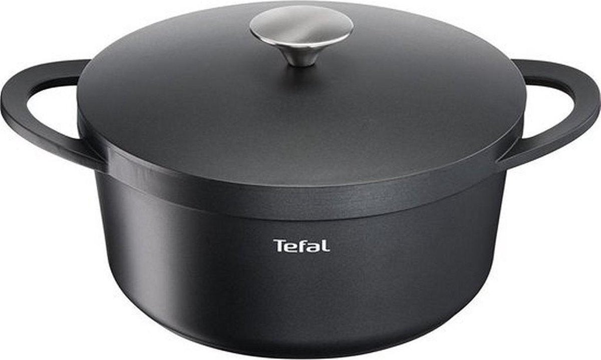 Équipement de cuisson tefal tefal trattoria ragoût de panoramique 28 cm noir