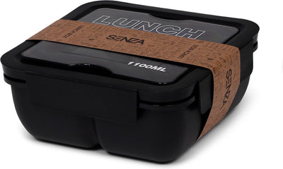 Box à lunch Senza 1100 ml de Tarwestro noir