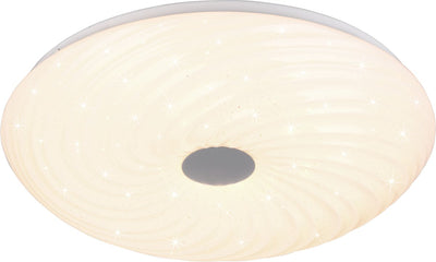 Rl vis ta lumière réalité gravité - plafonnier - blanc - incl. 1x SMD 22w - variateur intégré - couleur de lumière réglable - télécommande
