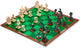 Noble Collection Minecraft Chess Set: Overworld Heroes Vs. Hostile