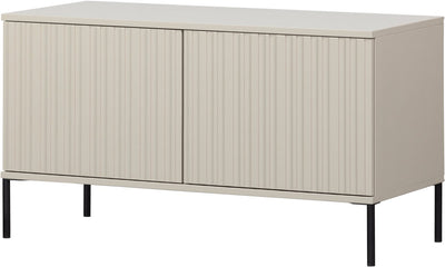 Woood nouveau meuble TV gravure - pin - poussière - 56x100x44
