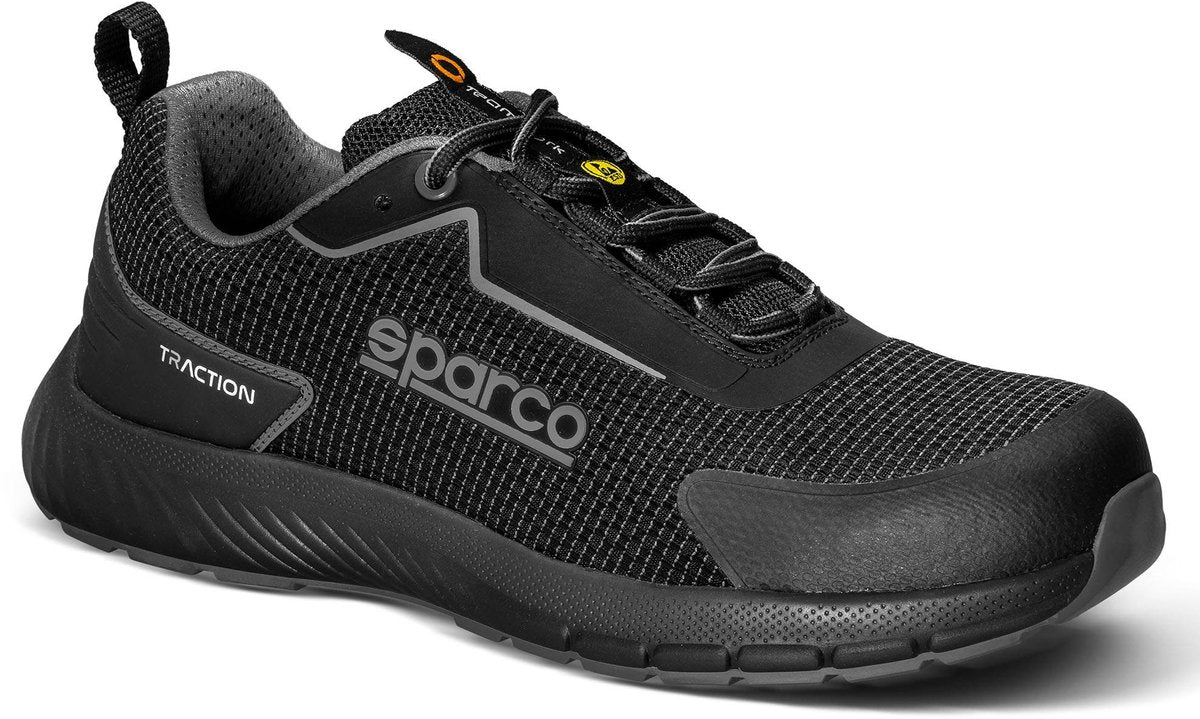 Sparco chaussures de travail s1ps - traction fuji - noir — noir — 38