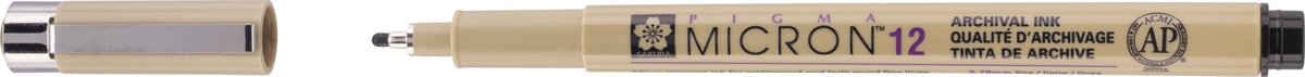 Stylo Sakura pigma micron 12 noir