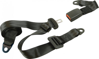 CEINTURE DE SÉCURITÉ DE CARPING NOIR STATIQUE À 3 points