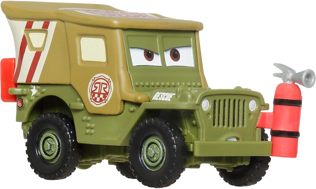 Disney pixar cars jdg58, voiture, 3 ans, métal, vert