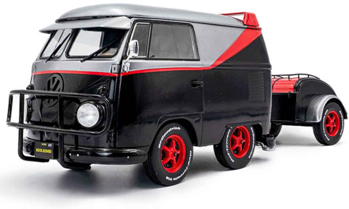 Solido vw t1 kool kombi + remorque the a-team '24 échelle 1:18