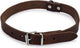 Beeztees - collier pour chien - cuir - marron - 43-52 cm x 20 mm