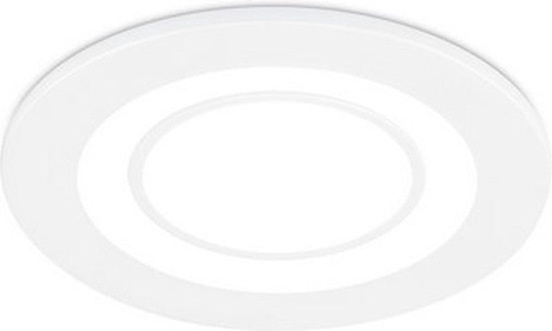 Trio core - spot encastré - blanc mat - incl. 1x SMD 5 W - lumière commutable séparément - montage au plafond - source lumineuse non remplaçable - non dimmable