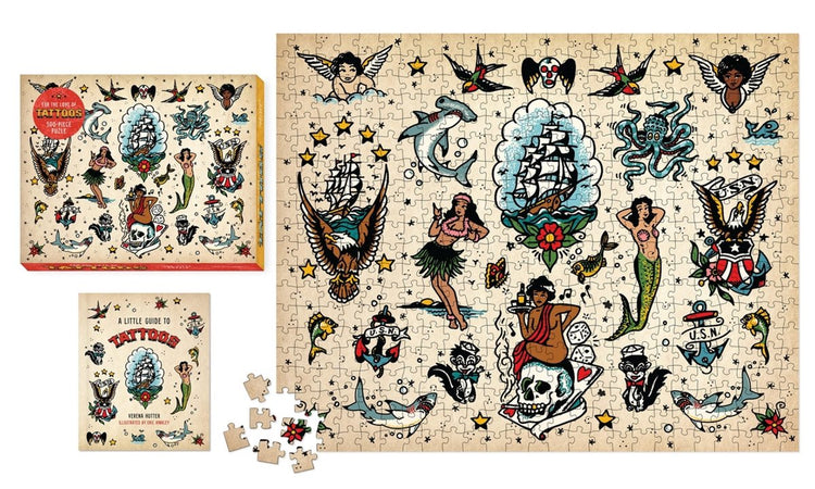 Puzzle 500 pièces Pour l'amour des tatouages