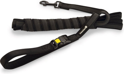 Beeztees parinca premium web laisse - laisse pour chien - poignée - nylon - noir - 5m