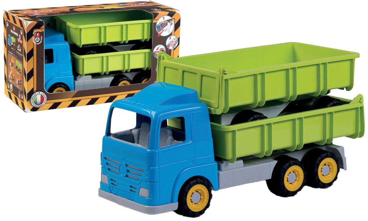 Androni Tilt Truck Double charge avec des roues souples