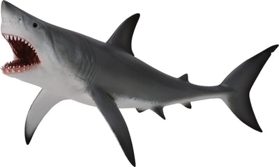 Figurine Collecta - requin blanc - (xl) - animaux marins - peint à la main - miniature