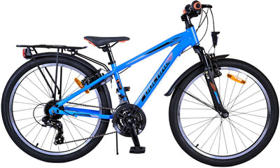 Volare Cross Children's Bicycle - Boys - 24 pouces - Bleu - 18 GRANDS - Deux freins à main