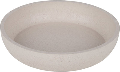 Gamelle pour chat en bambou District 70 – lot de 2 – merengue – antidérapante