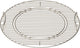 Grill guru grande grille rabattable en acier inoxydable 46 cm