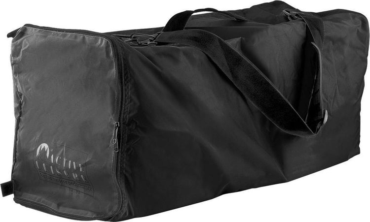 Sac à dos de vol avec housse de pluie pour loisirs actifs - 55-80 litres - noir