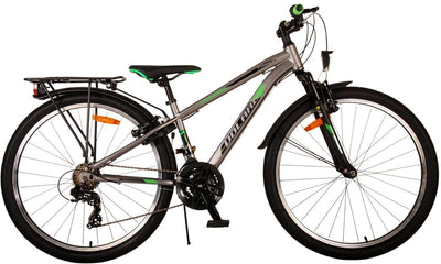 Volare Cross Children's Bicycle - Boys - 26 pouces - Gray - 18 GRANDS - Deux freins à main