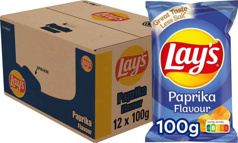 Lay's pose chips poivre (12x 100g)