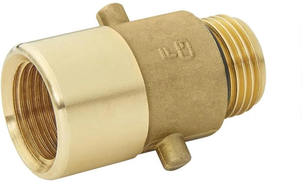 Mamelon adaptateur à baïonnette Proplus GPL - 22 mm - laiton - or - usage international