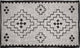 Tapis Woood Omari - laine jute - noir naturel - 1x160x230 cm