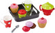 Ecoiffier 100 Cupcakes Chef sur Dienlad Play Set, 12dlg.