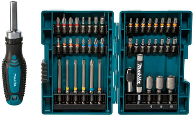 Makita coffret de cliquet et de tournevis 44 pièces - e-25096