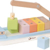 Boot de bloc en bois mondial classique avec robinet, 13dlg.