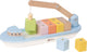 Boot de bloc en bois mondial classique avec robinet, 13dlg.