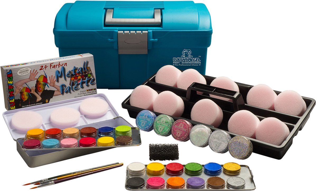 Eulenspiegel Schmink - Setter Set, différentes couleurs, 1 ensemble