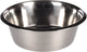 Gamelle à nourriture pour chien Flamingo en acier inoxydable - argent - 25 x 25 cm