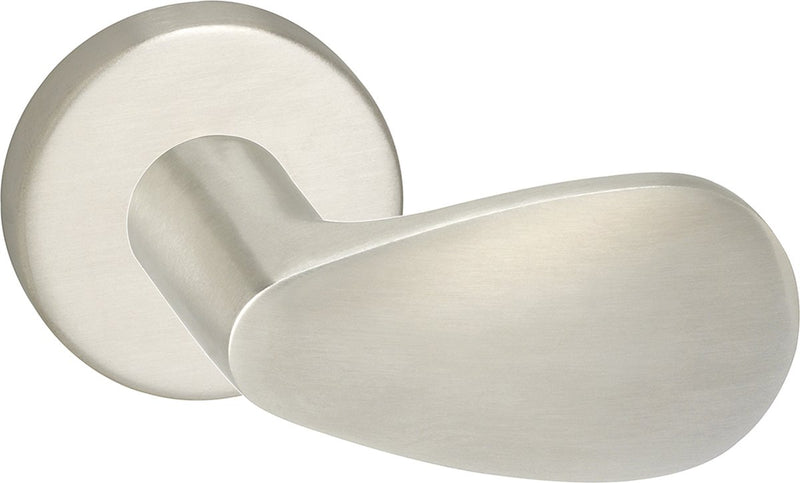 Poignée de porte Impresso - derby - pour l'intérieur - ronde - acier inoxydable - 2 pièces