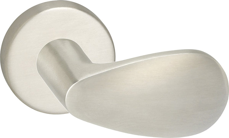 Poignée de porte Impresso - derby - pour l'intérieur - ronde - acier inoxydable - 2 pièces