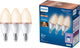 Philips Lighting Lampe LED intelligente Philips C37, culot E14, 470 lm, lot de 3