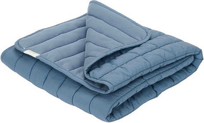 Couverture de berceau Little Dutch - bleu - amis de la forêt