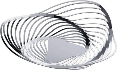 Alessi panier trinité en acier inoxydable 33cm