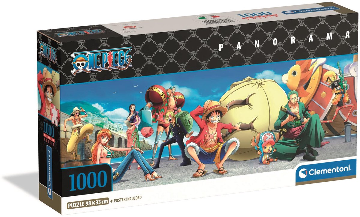 Clementoni - puzzle - 1000 pièces - panorama une pièce - puzzle pour adultes