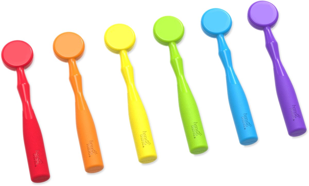 Baguettes magnétiques de ressources d'apprentissage, ensemble de 6 - 3+