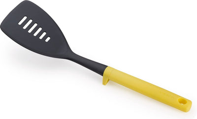 Joseph joseph duo opale - spatule d'aide à la cuisine avec support - plastique - jaune