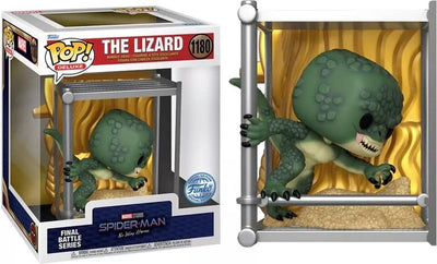 Funko-pop ! Marvel Studios : Spider-Man No Way Home - Le Lézard #1180 Série de bataille finale [targetcon