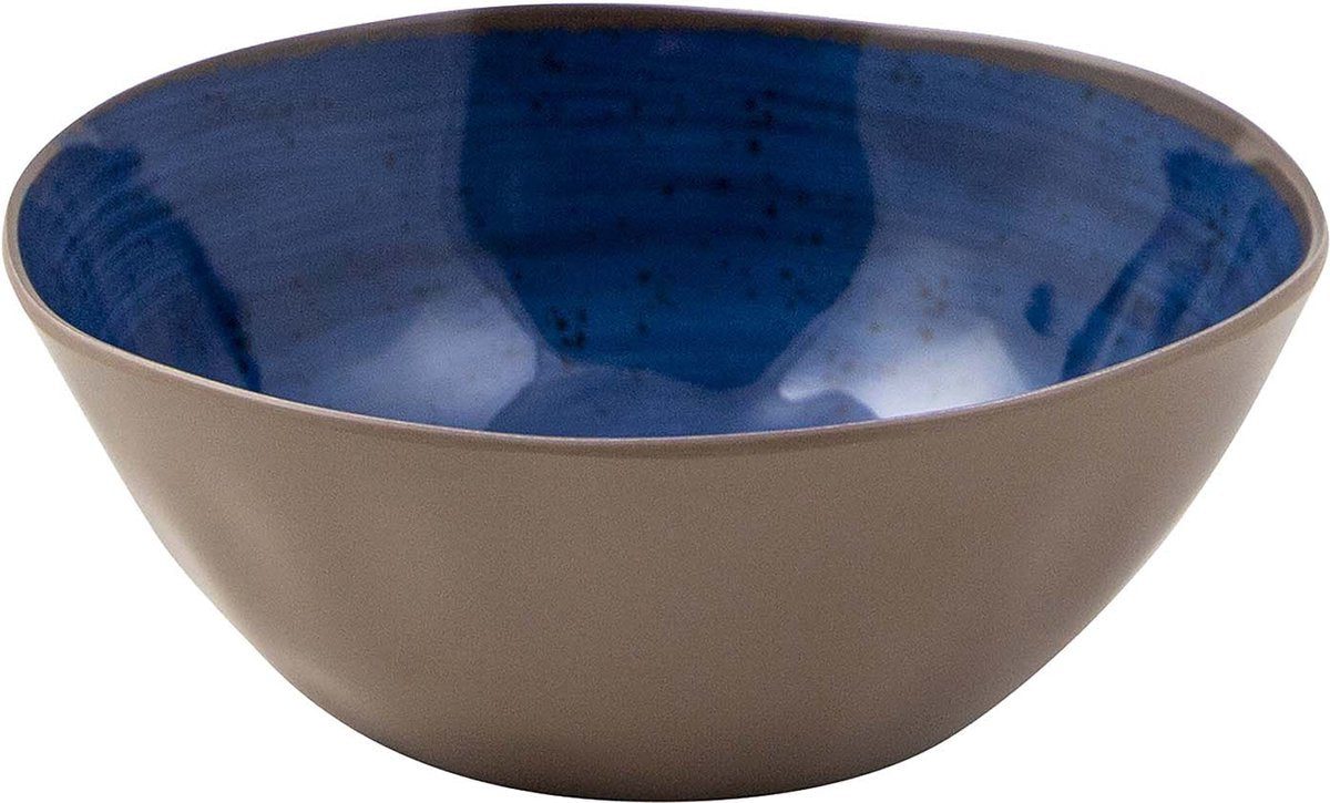 Bo-camp - bol - halo - 4 pièces - mélamine - bleu