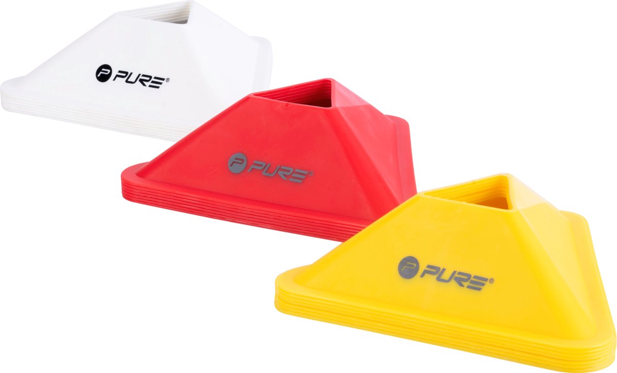 Pure2improve - cônes d'entraînement - lot de 20