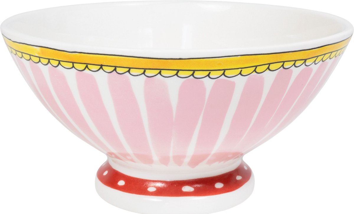 Bol vintage de rattrapage Blond Amsterdam ø21 cm - rose