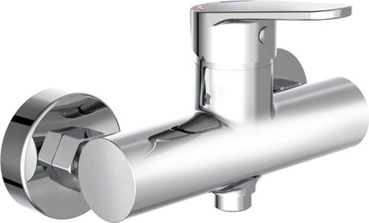 Robinet de douche Schütte futura dvgw - mitigeur - entraxe 150 mm - chromé