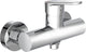 Robinet de douche Schütte futura dvgw - mitigeur - entraxe 150 mm - chromé